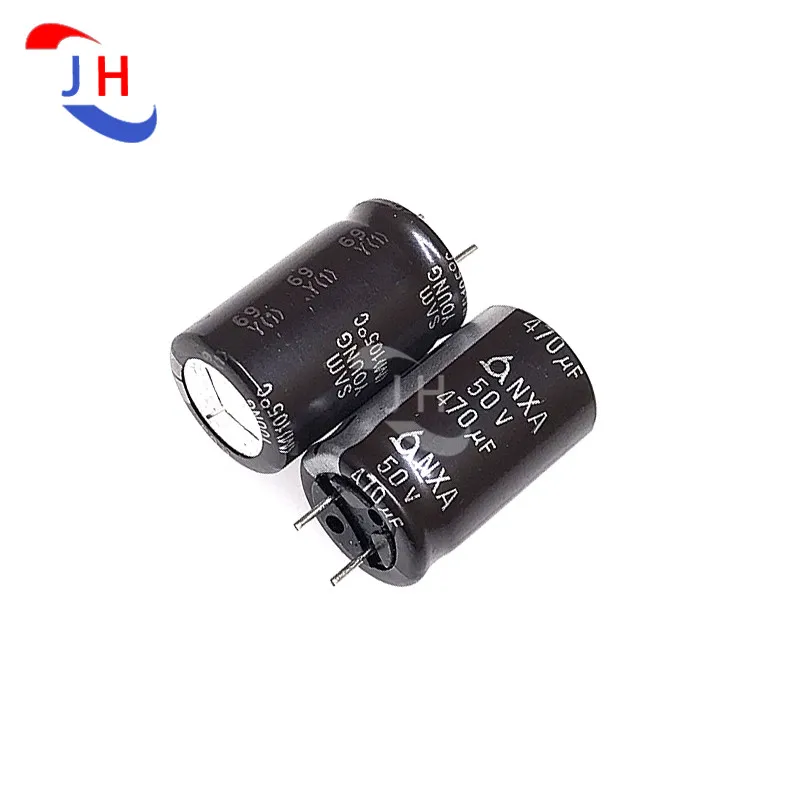 

10PCS Aluminum Electrolytic Capacitor 50v470uf 12.5*20NXA High Frequency Long life 5.0mm Pin Distance 50V 470UF