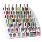 Акриловая прозрачная стойка для ногтей, 234567 ярусов, стойка для лака для ногтей, большая органайзер, держатель, стойка для хранения помады для маникюрного магазина