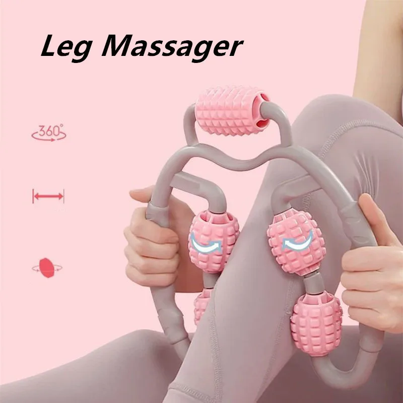 

Массажер для ног, массажер для целлюлита, антицеллюлитный массажер, ролик для массажа ног, роликовый массажер для тела и похудения