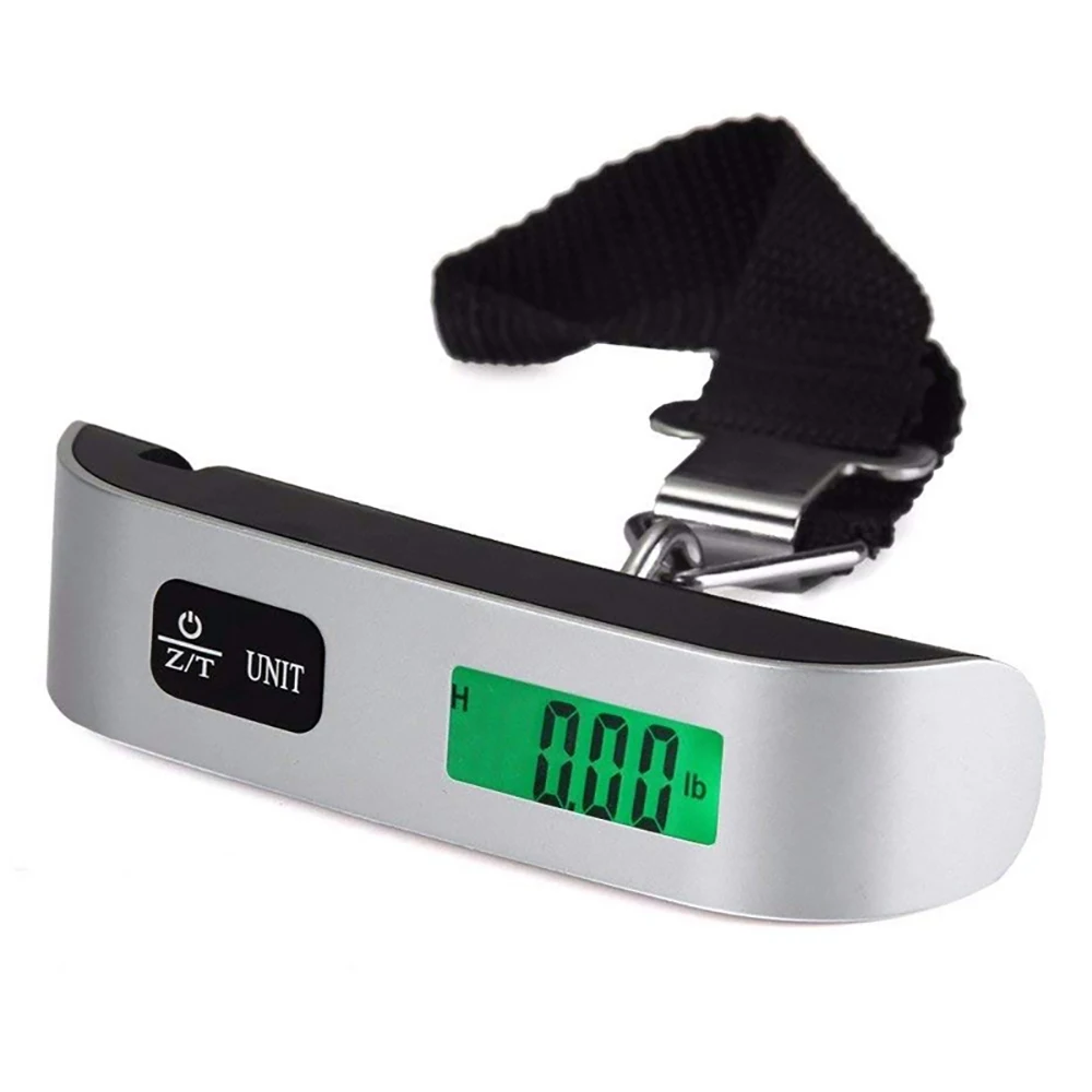 

Handled Digital Weighing Steelyard Mini luggage Scale for Fishing Travel Suitcase Electronic Hanging Hook Scale Kitchen Tool