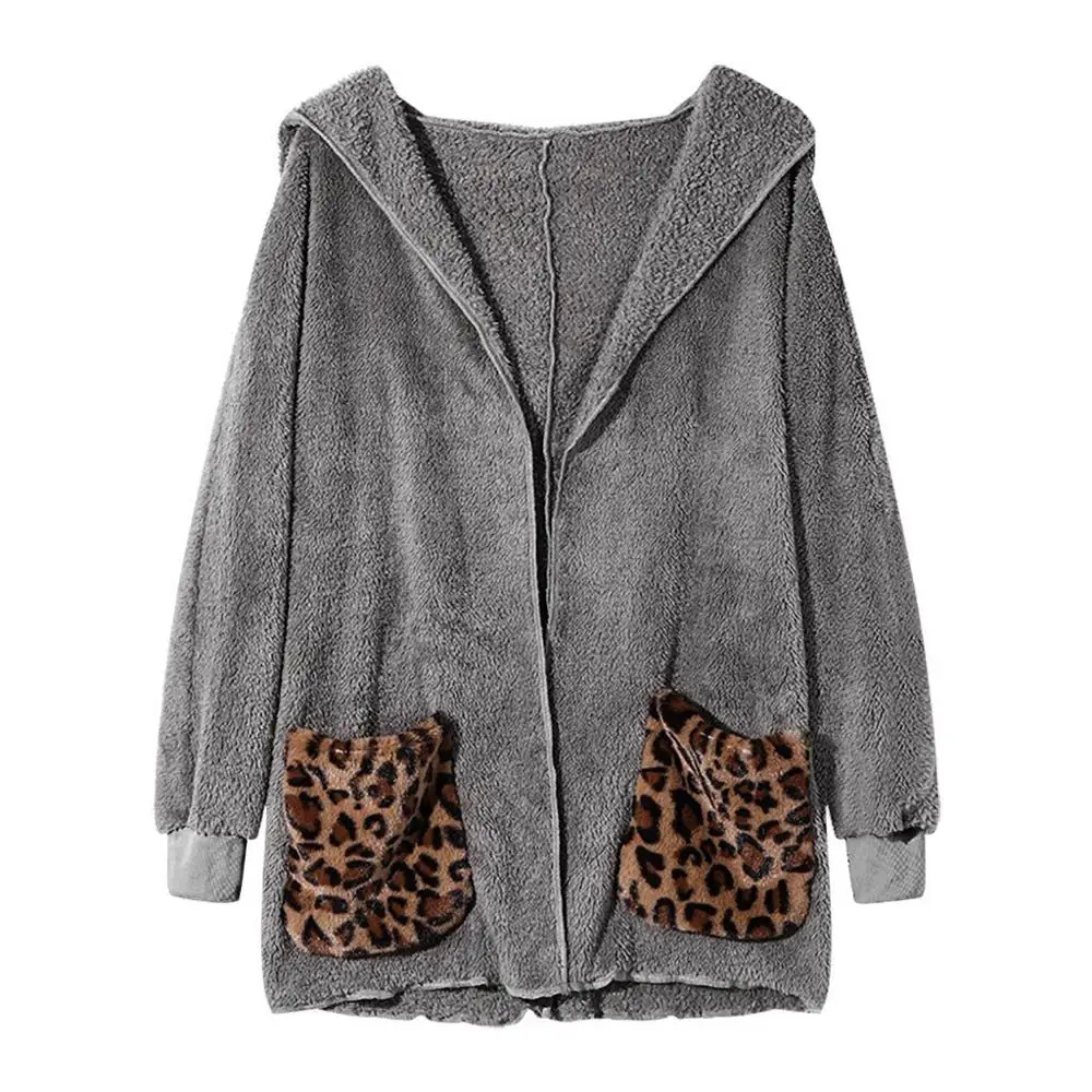 Женское пальто из искусственного меха Осень зима пушистое 2019 плюшевое модное