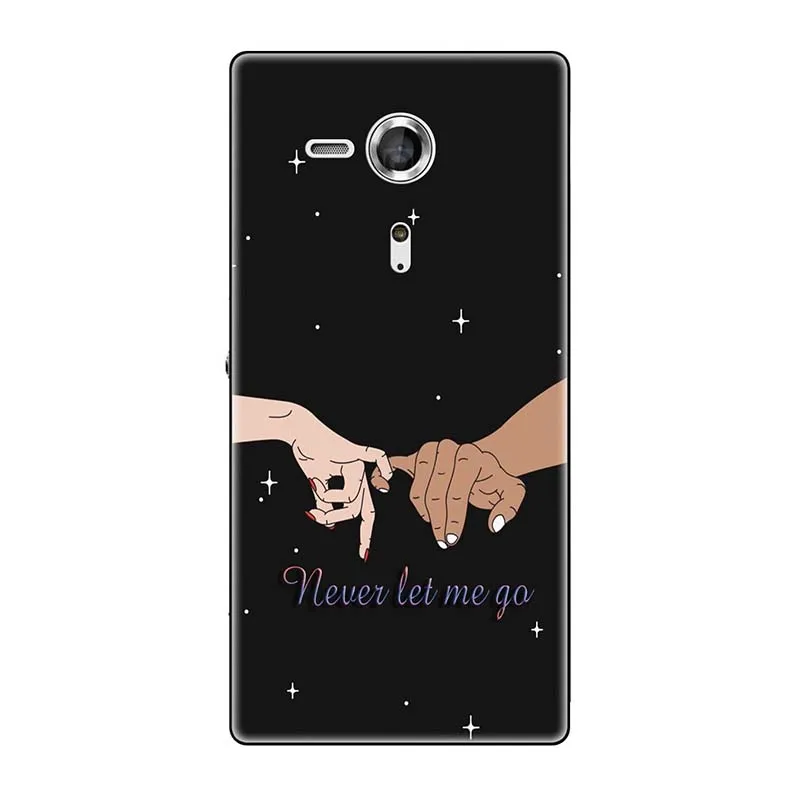Телефонные чехлы для sony Xperia SP M35 M35h M35C C5303 C5306 C5302 чехол с принтом(розы); волк милый чехол-крышка с узорами чехол для телефона чехол Fundas Para - Цвет: A300