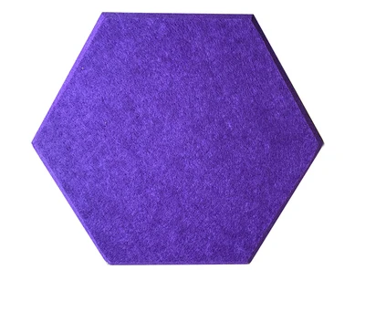 violet color Круглый акустические панели 10 шт./упак. акустические панели для обработки экологически чистый полиэстер Материал акустические стеновые панели - Цвет: violet color