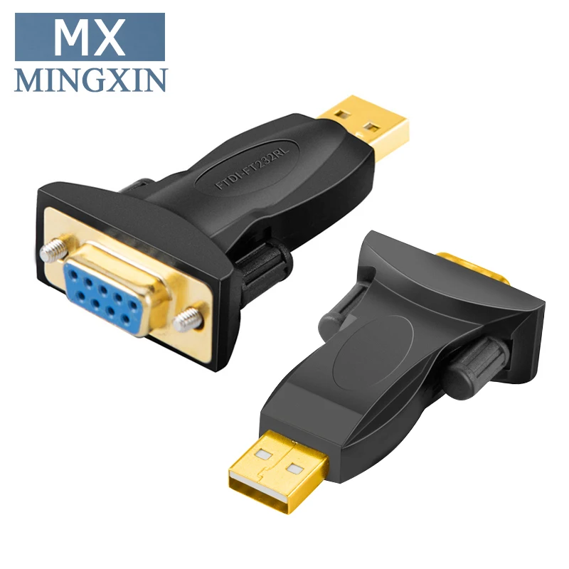 USB в RS232 адаптер 2 0 папа мама DB9 последовательный конвертер для кассового