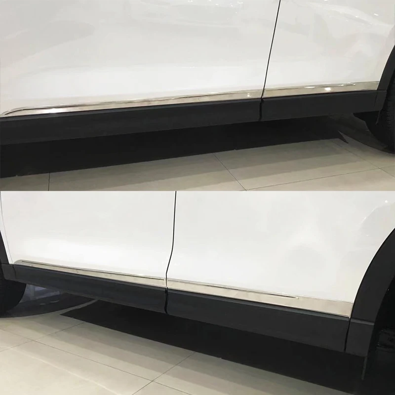 Для Mazda CX-5 CX5 KF 2017 2018 2019 2020 2021 хромированная накладка на дверь боковой корпус