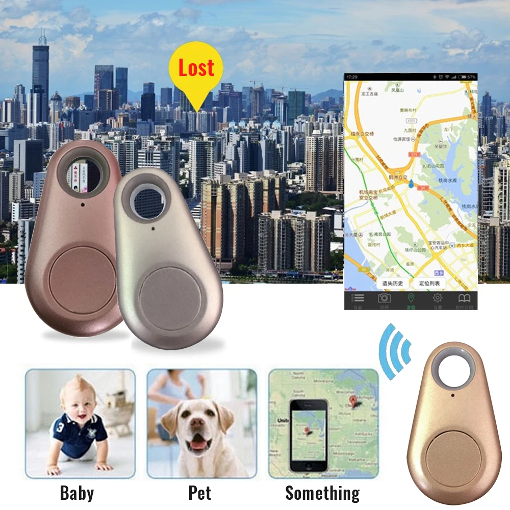 

GPS-трекер для ключей и кошелька, водонепроницаемый, с Bluetooth