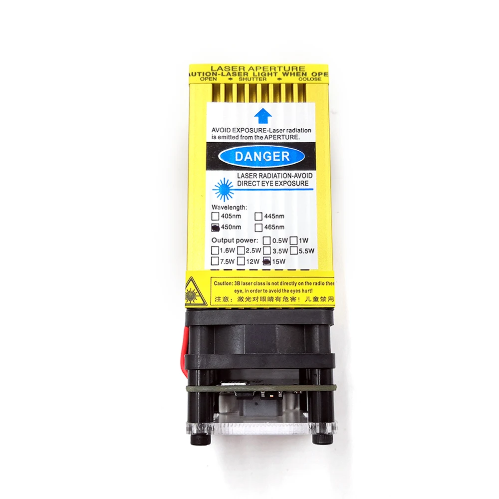 Горячая Распродажа новые лазерные головки 15 Вт фокусировка 3P с TTL/PWM 450 нм 15000 МВт