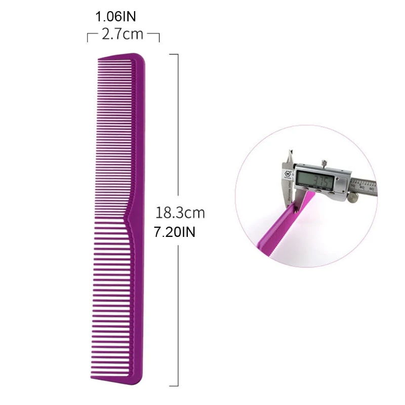 

Fine Tooth Hair Comb Hairdressing Styling Combs,Heat Resistant Combs,Styling Combs for Salon