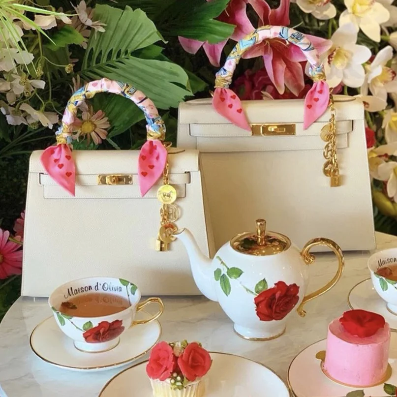 

Hand-made ladies bags white H1 K25