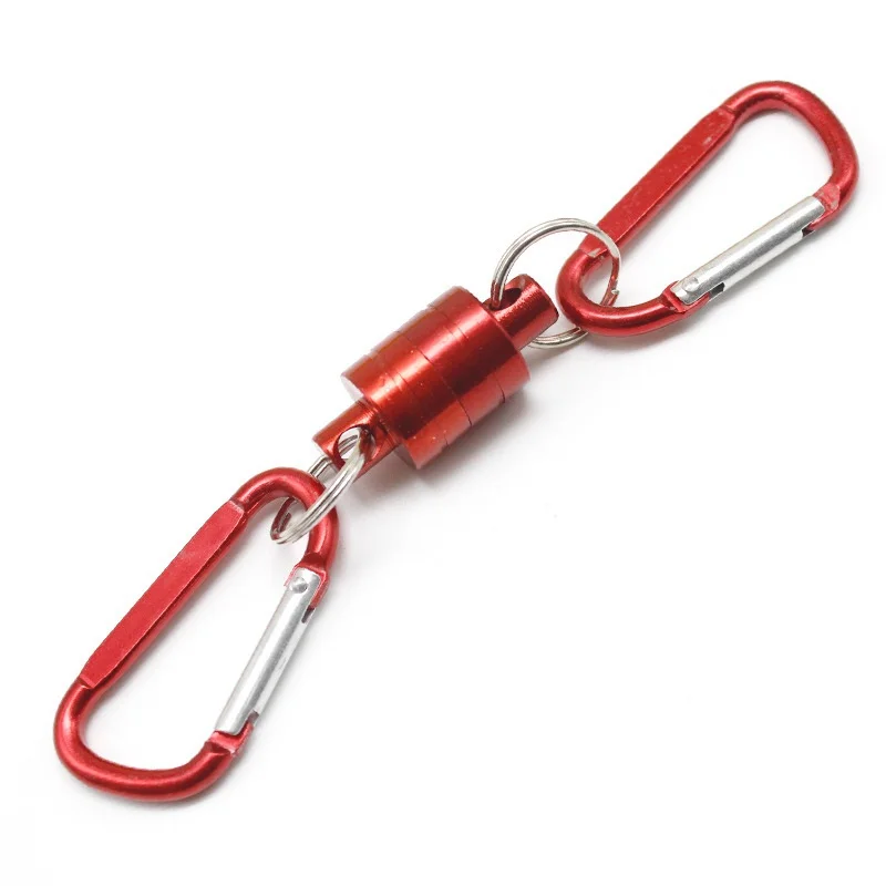 

Multifunction Magnetic Buckle Magnetic Aluminium Alloy Portable KEY CHAIN Outdoor Fishing Mountaineering Carabiner Buckle