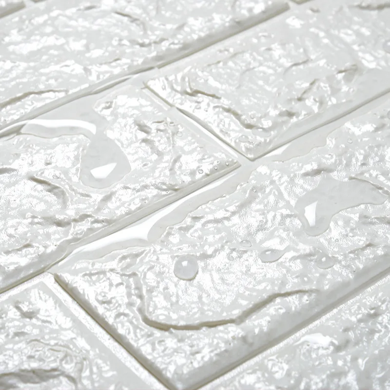 70*77 см самоклеющиеся водонепроницаемые ТВ фоновые обои-с рисунком кирпича 3D