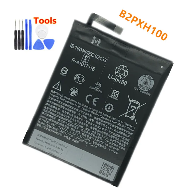 original Battery 4000mAh B2PXH100 For HTC 2PXH100 E66 One X10 One X10 LTE-A X10  Replacement mobile 