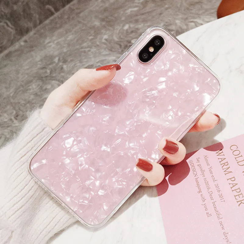 Блестящий чехол для телефона для iPhone XR XS MAX X 8 7 6 6S Plus алмазный браслет для samsung S8 S9 S10 Plus Note 9 8 Мягкий силиконовый чехол - Цвет: Only Case01