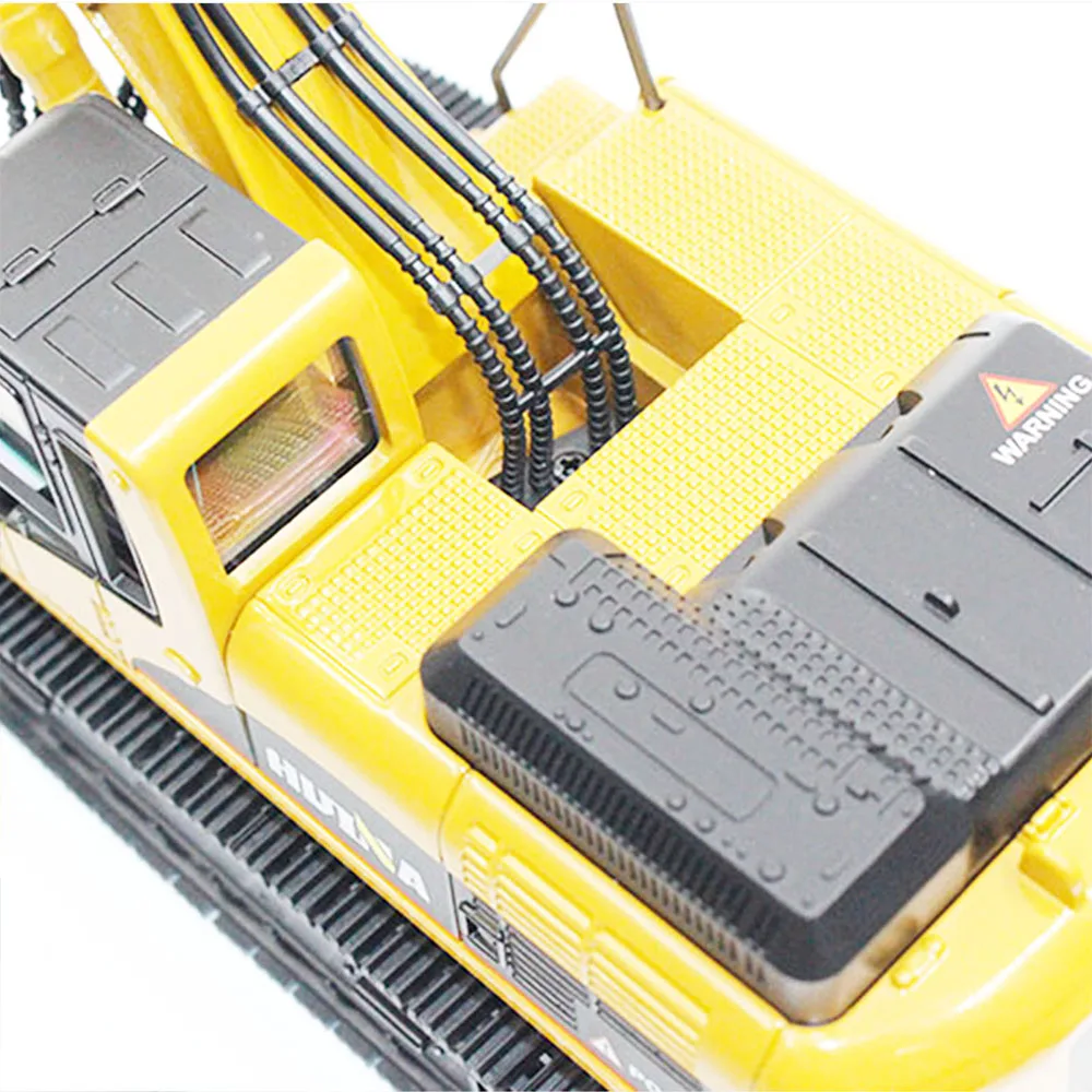 

AMYGOJJ 1910 HuiNa Alloy Excavator Construction Toys Construction Vehicle Models 1:40 Scale Design for Kids