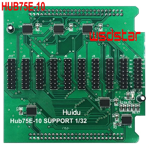 Фонарь 10 * HUB75E поддержка 1/32 сканирования фонарь RV901T i5A 3 шт./лот|card mp3|card dvrcard usb |
