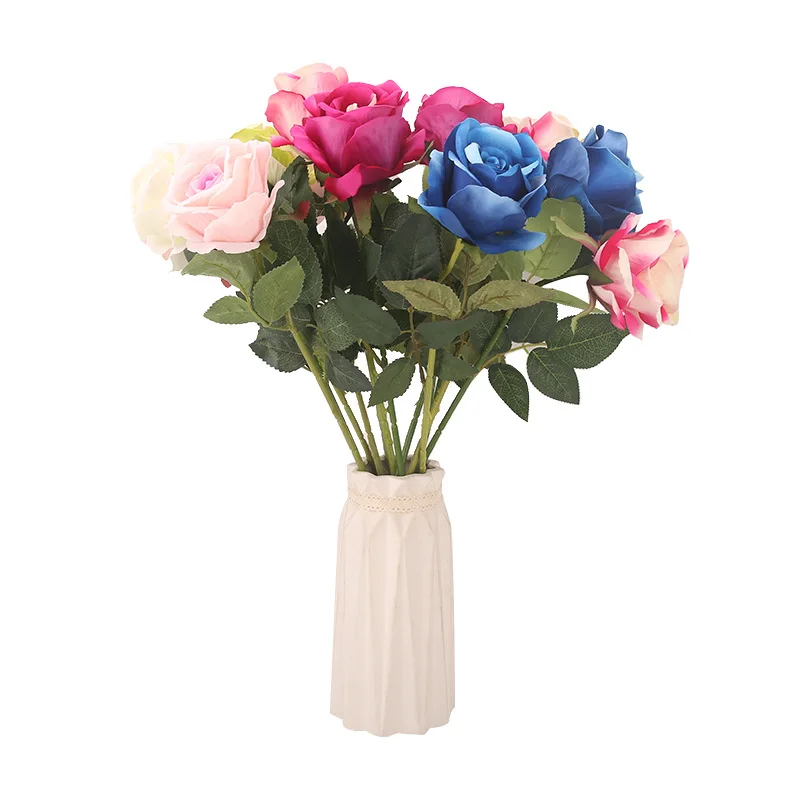 Искусственные цветы 3 шт. свадебное украшение высокого качества букет невесты