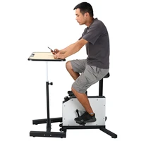 desk exercise bike free installation of magnetic control exercise bicycle office home spinning bike silent indoor workout bike