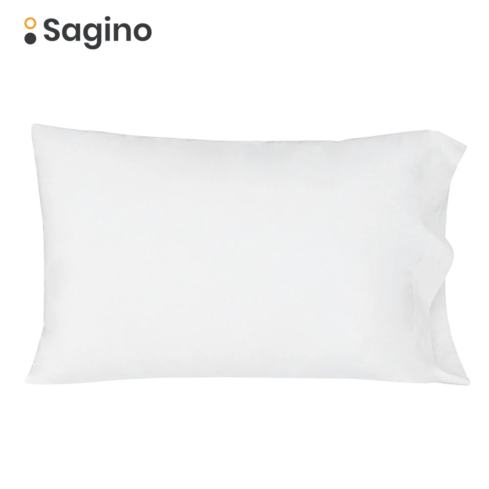 

4pcs Pillow Case Solid Color Bed Pillowcases Standard White Pillow Cover Bedding Bedroom Household 21X34inch PHFT200