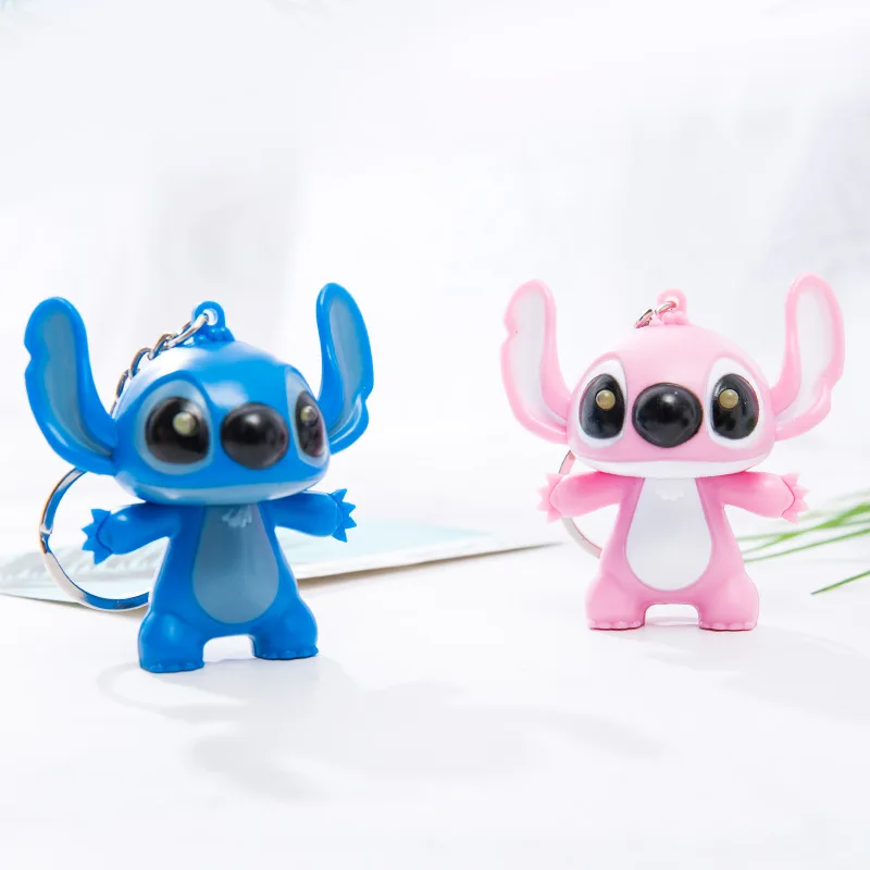 Горячие игрушки Disney Фигурки светодиодный фонарик брелок со звуком милые куклы