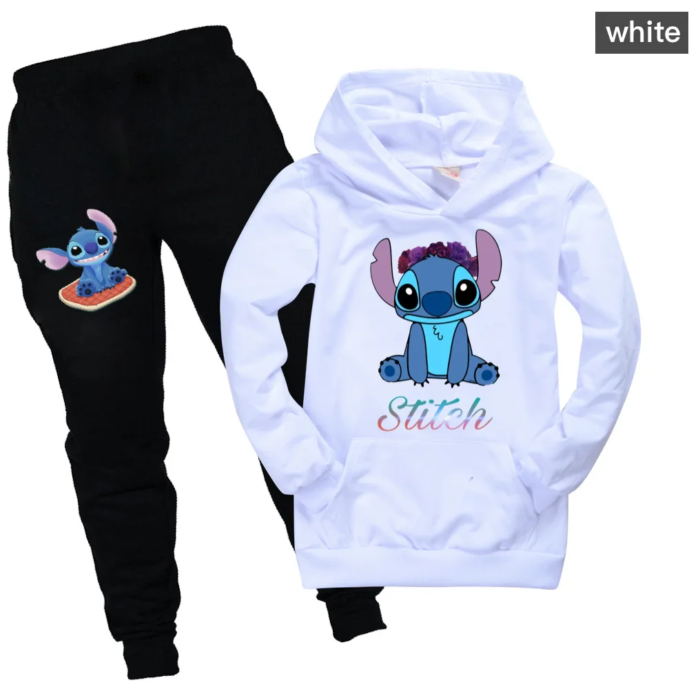 Свитер и брюки для мальчиков девочек Детский костюм с капюшоном|Комплекты одежды