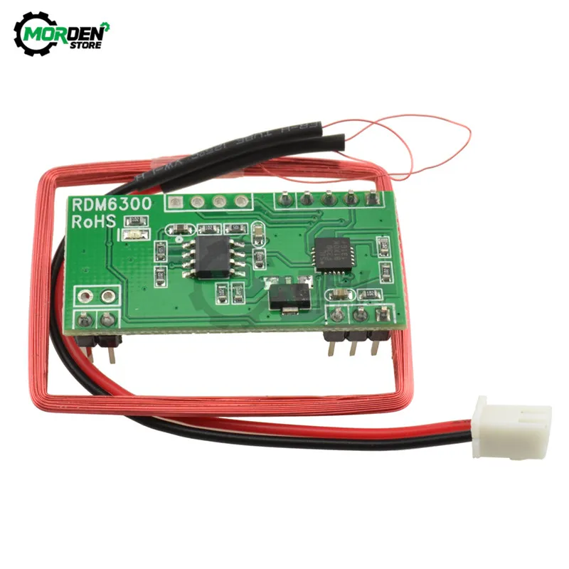 RFID кардридер RDM6300 EM4100 125 кГц NFC Модуль RDM630 плата контроллера системы доступа 5VDC UART