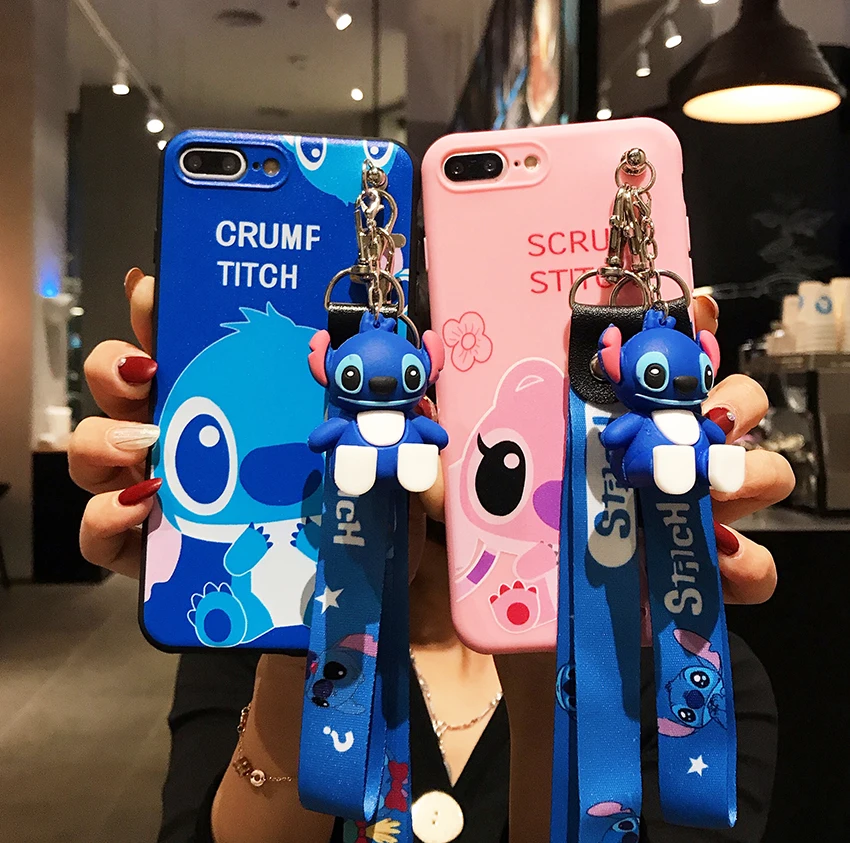 Для iPhone 11 Pro Xs Max XR 6 7 8Plus для samsung A20 30 50 S10 S9 обратите внимание; размеры 9 и 10 чехол стежка чехол-накладка из термополиуретана с подставкой держателем для телефона ремень веревка Чехол