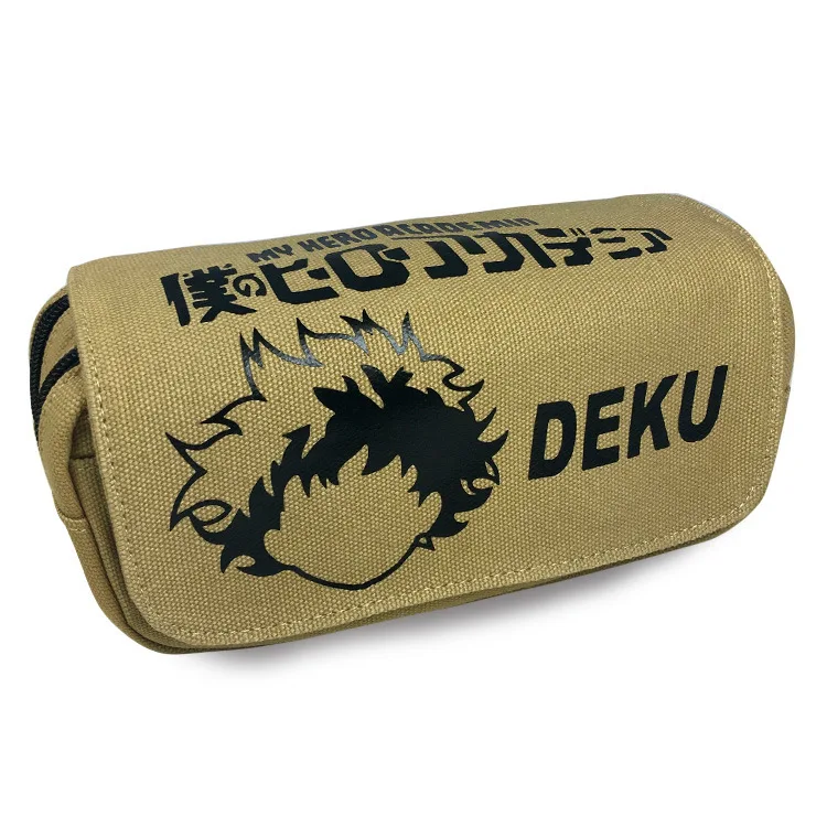 Лидер продаж карандаши игрушки чехол My Hero Academia большой емкости холст студент