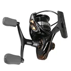Рыболовная спиннинговая катушка с двойной ручкой, макс. нагрузка 6 кг