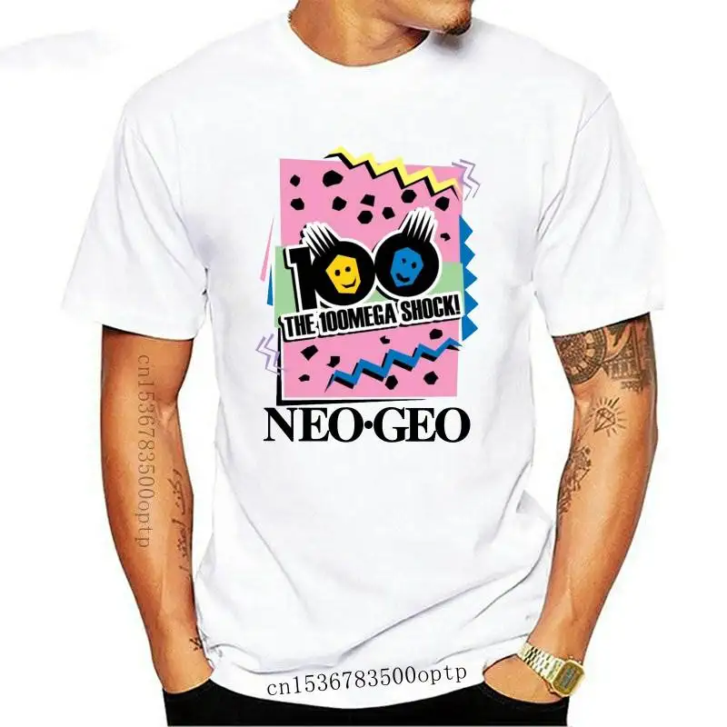 New Men tshirt  Neo Geo 100Mega Shock! Unisex T Shirt Printed T-Shirt tees top