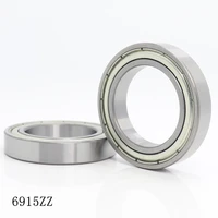 6915zz abec 1 2pcs 75x105x16 mm metric thin section bearings 61915zz 6915z