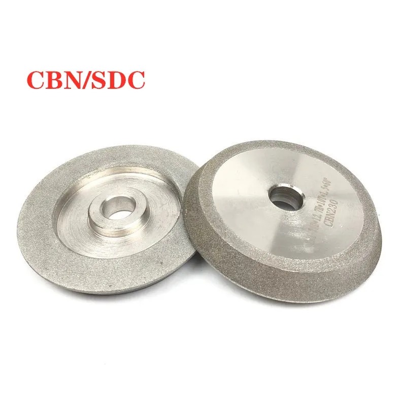 CBN/SDC Diamond Grinding Wheel for 13-type Drill Sharpening Machine bit sharpener/grinder 60 angle 78*12.7*10 mm | Инструменты