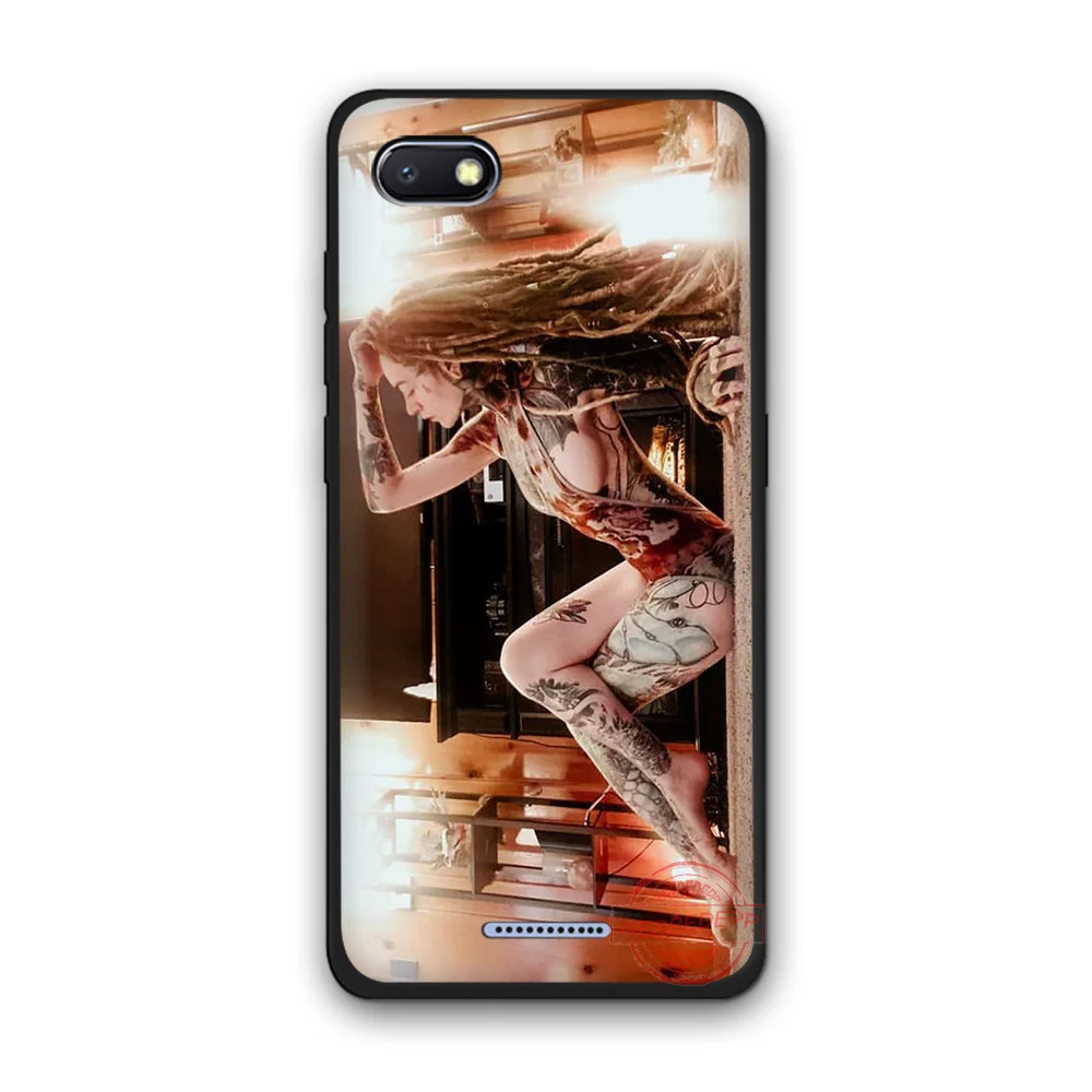 WEBBEDEPP сексуальная девушка с татуировкой модные чехлы для мобильного телефона из