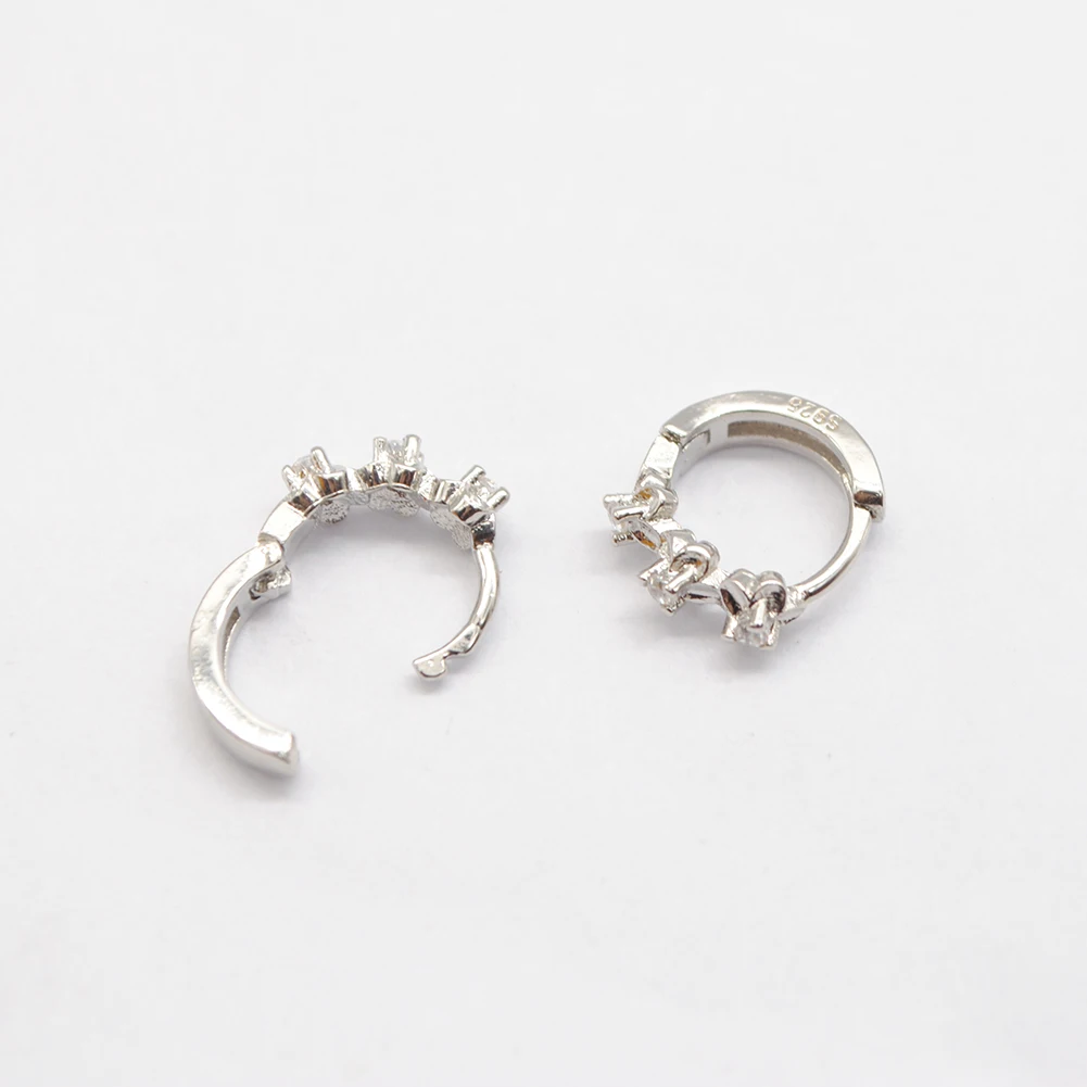 1 пара модные женские Австрийские хрустальные трендовые гладкие сливы цветок