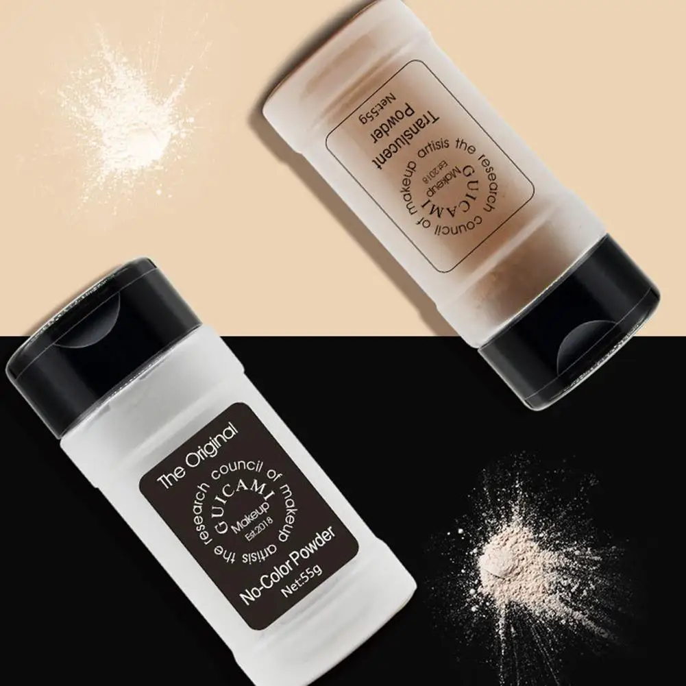 Бренд Лидер продаж пудра для макияжа 2 цвета свободная Порошковая Косметика