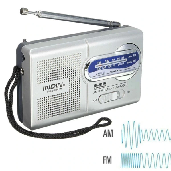 Радиочастотный диапазон стереоколонка портативный Радиоприемник AM FM антенна