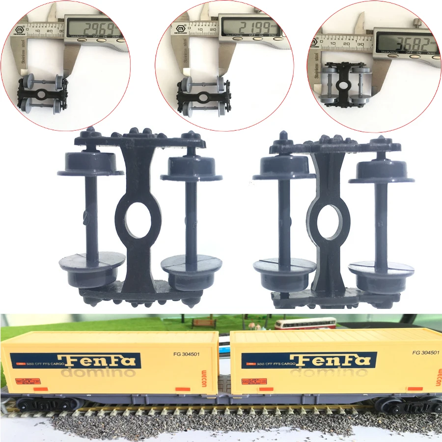 20 шт./лот модель поезда HO колеса для строительства комплектов | Игрушки и хобби