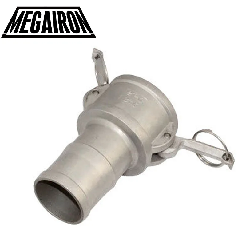 Штуцер для мусорного насоса MEGAIRON 1/2 дюйма 2 штуцер из нержавеющей стали 304 типа C