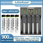 Аккумуляторная батарея Liitokala, 1,2 в, AA, 2500 мАч, AAA, 900 мАч