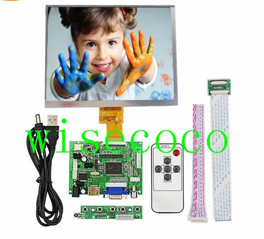 

8 inch IPS 1024*768 Tablet LCD Display Screen HJ080IA-01E HE080IA-01D Driver Board Audio Control For Raspberry VGA