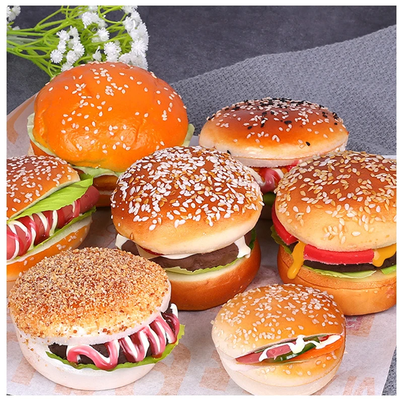 

New Burger Toys For Children Orbeez Sensory Antistress Hand Fidget Toys Pack Funny Stress Relief Dna Ball Mochi Squeeze Toy