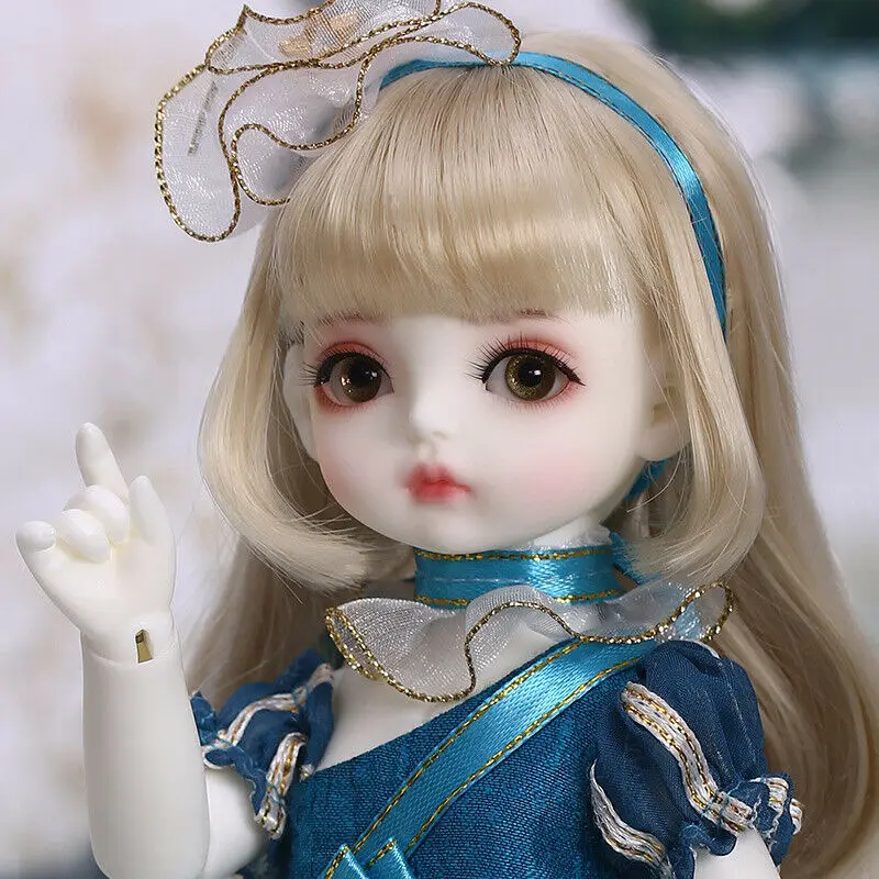 

New 1/6 Handmade Resin BJD Simulation Doll Joint Doll Women's Girl Gift 10" Baby Doll Toys Fashion Doll Movie & TV Cartoon