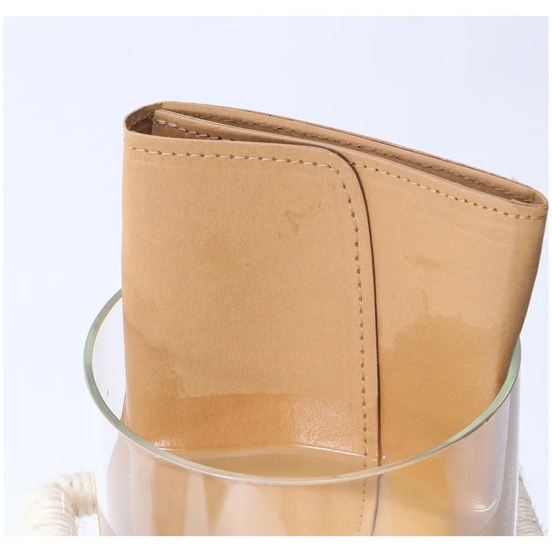 

Washable Kraft Paper Card Holder Ultra-thin Waterproof Card Holder Environmentally Friendly Creative Card Holder Rfid Wallet