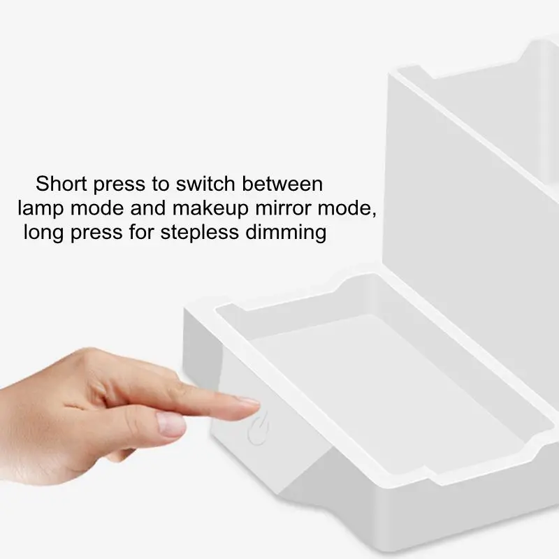 Гибкий светодиодный перезаряжаемый контейнер для ручек настольная лампа