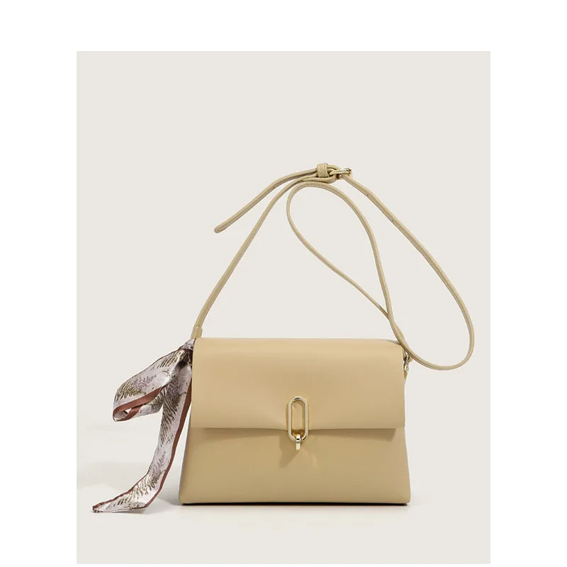 

Korean Version Of The New Trendy Simple Niche Messenger Bag Female Texture Small Fresh All-Match Messenger Bag KM4015