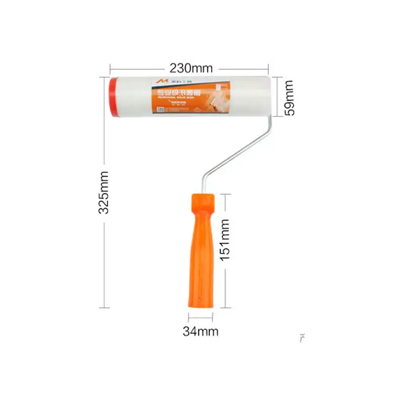 Рулон краски с рисунком кирпича для украшения стен дома DIY инструмент рулон
