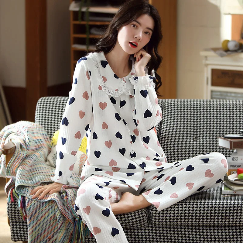 

Cute Nursing Pajamas Breastfeeding Shirt+ Pregnancy Pants Maternity Clothes for Pregnant +Postnatal Women Sleepwear Lounge Sets