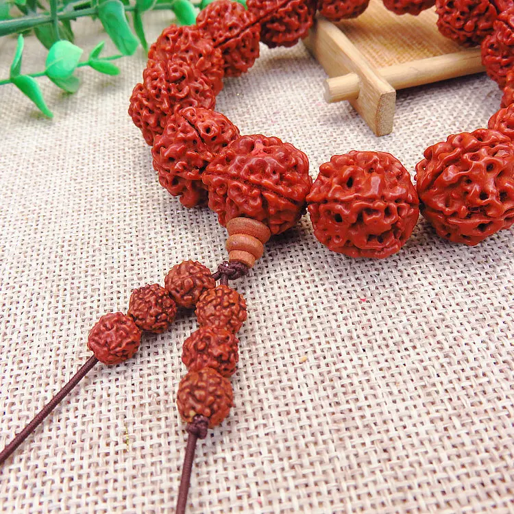 18 мм Непал пять лепестков Ваджра Бодхи Будда браслет из бисера стимулирует