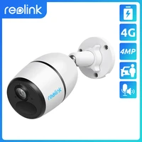 reolink go plus 4mp battery 4g sim card network camera wild video surveillance ip cam lte human car detection