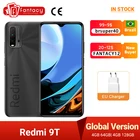 Смартфон Xiaomi Redmi 9 T, NFC, Snapdragon глобальная версия, экран 662 дюйма, камера 48 МП, аккумулятор 6,53 мА  ч, двойные динамики, 6000