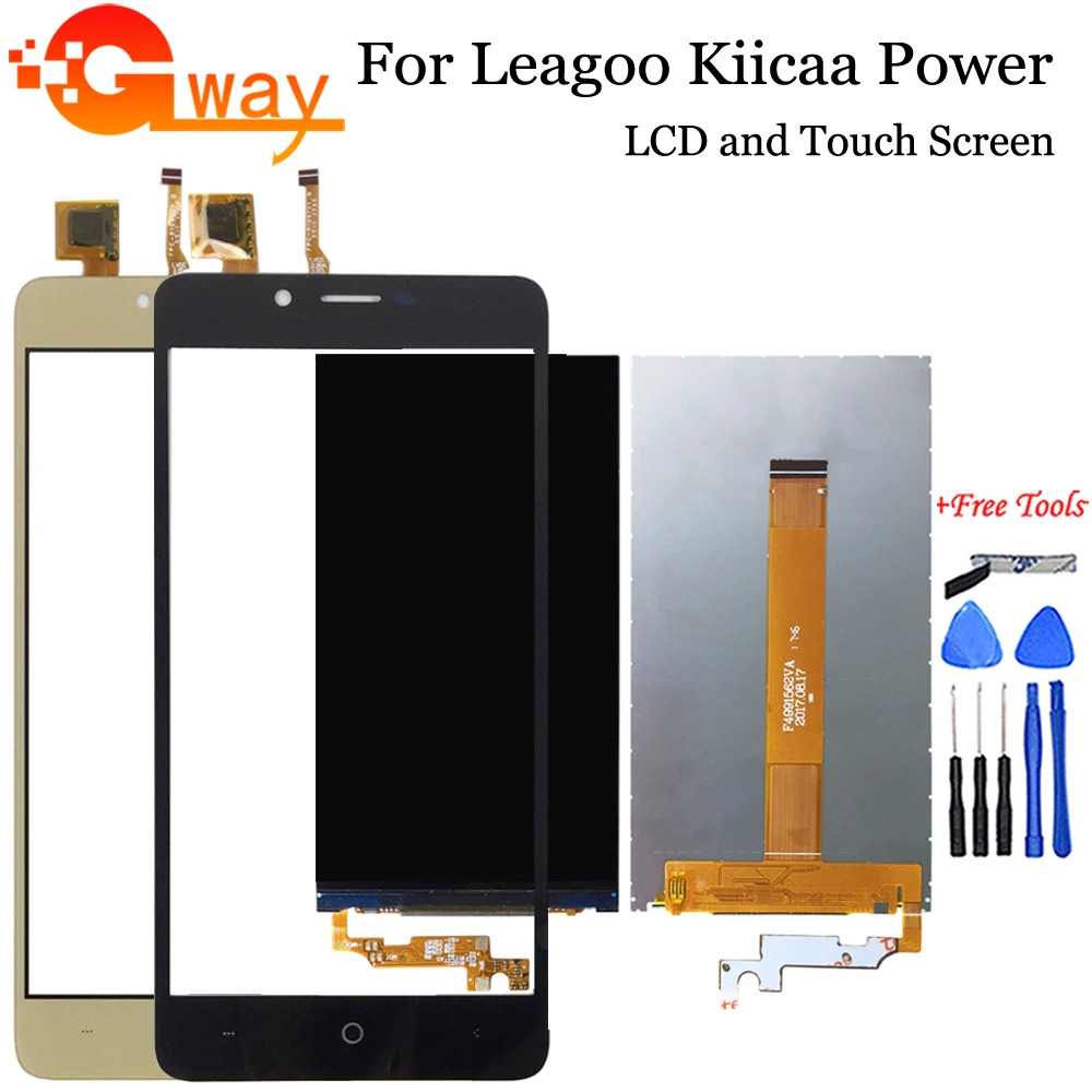 100% протестирован для Leagoo KIICAA Power ЖК дисплей сенсорный экран в сборе только с